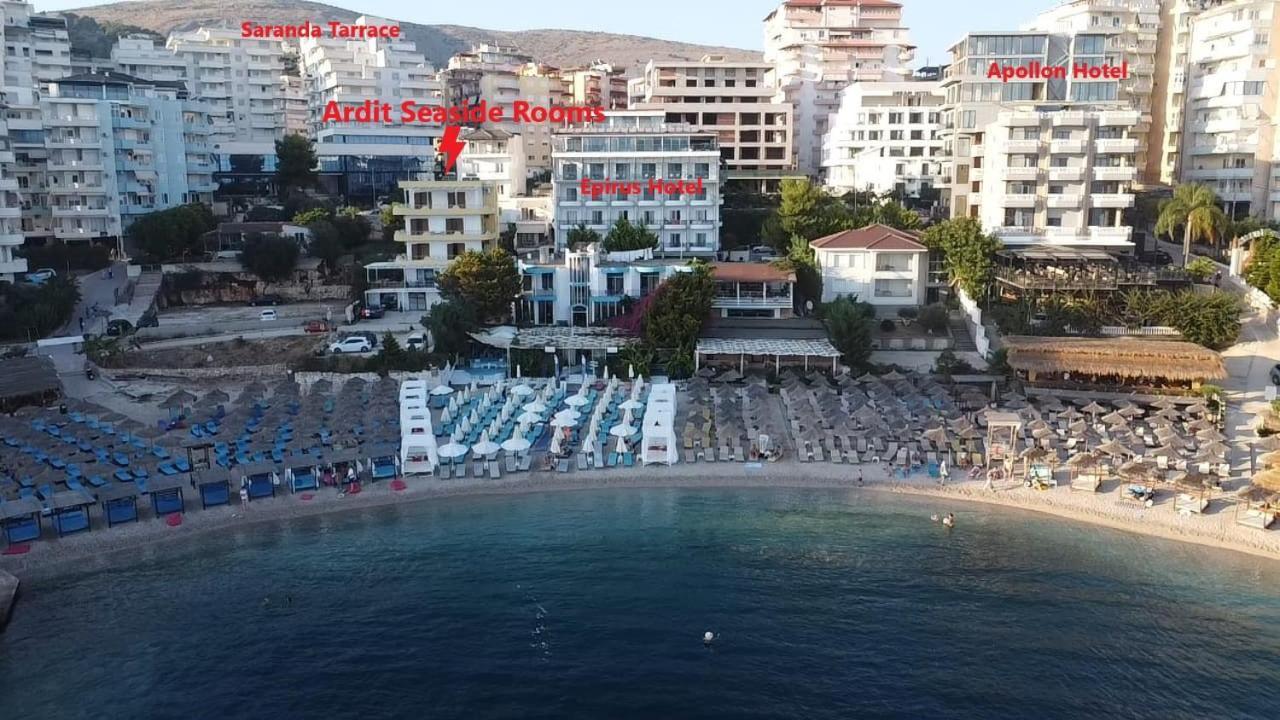 Ardit Seaside Rooms Sarandë Exteriör bild