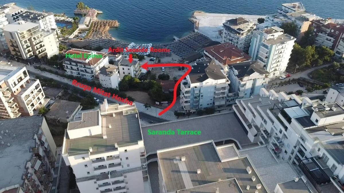 Ardit Seaside Rooms Sarandë Exteriör bild